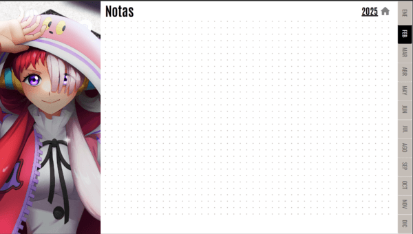 Calendario One Piece 2025(Inglés)